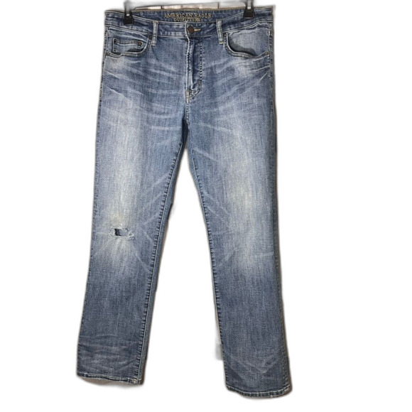 American Eagle 360 extreme flex original straight size 34 x32 stretch - Picture 1 of 7